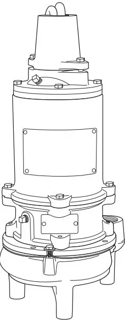 PENTAIR SPX50 SPX Series Explosion Proof Effluent Pumps-FIG1