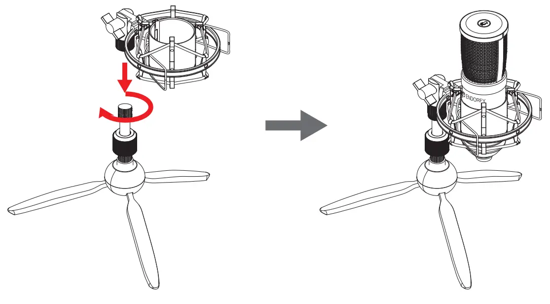 ENDORFY EY1B003 Solum Streaming T USB Microphone - fig 1