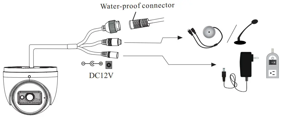 speco technologies O8VT2 8 Megapixel H.265 IP Turret Camera with IR - Camera 2