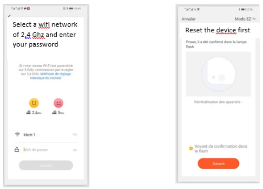 Livoo DOH126 Robot Vacuum Cleaner - Wifi network