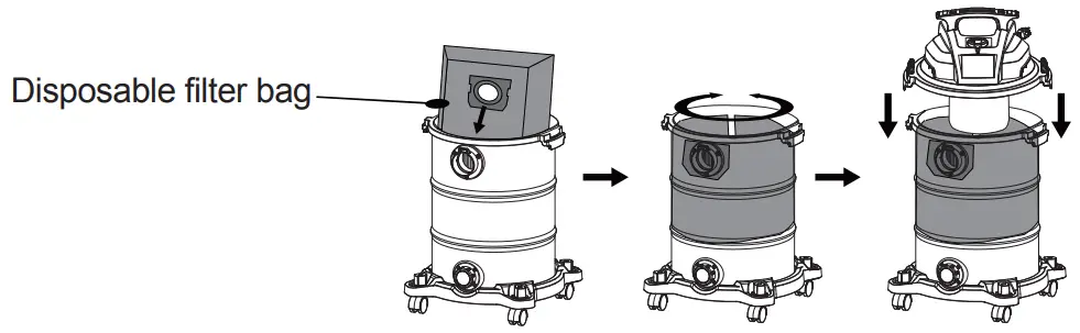 STANLEY SL18117 Wet or Dry Shop Vacuum Cleaner - PACKAGE CONTENTS 4