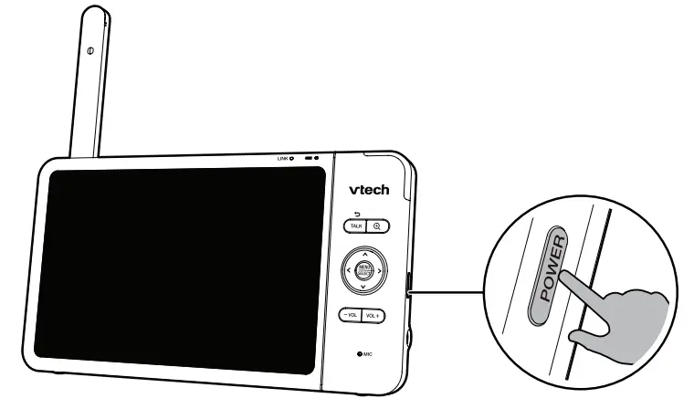 VTech VM919HD Full Colour Pan and Tilt HD Video Monitor - Zoom 2