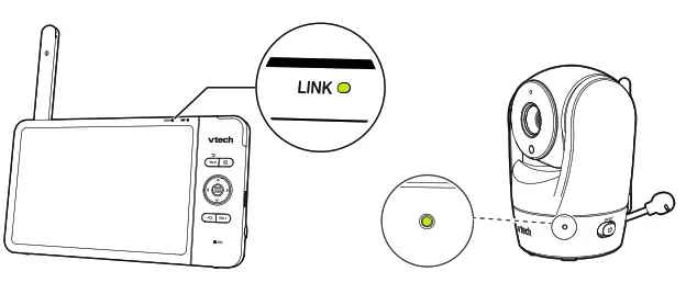 VTech VM919HD Full Colour Pan and Tilt HD Video Monitor - Zoom12
