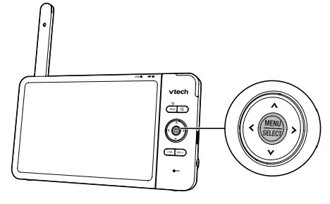VTech VM919HD Full Colour Pan and Tilt HD Video Monitor - Zoom3