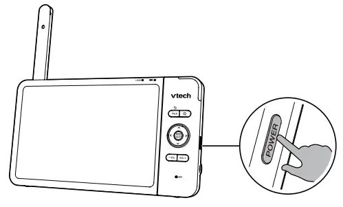VTech VM919HD Full Colour Pan and Tilt HD Video Monitor - baby monitor 1