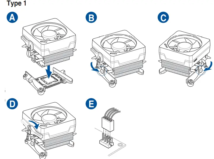 ASUS TUF Gaming A620M-Plus WIFI Motherboard - step 2