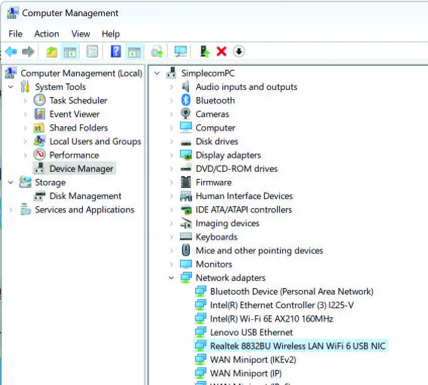 Simplecom NW812 AX1800 Dual Band WiFi 6 USB Adapter-fig-5