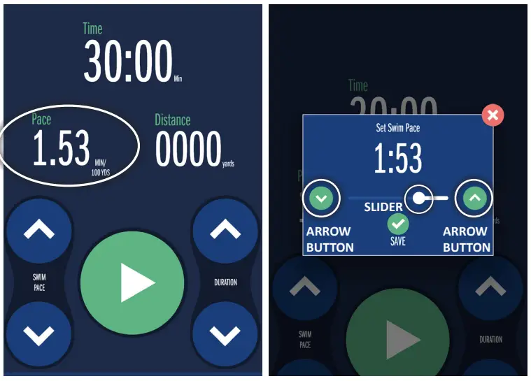 Manual Control Mode (Swim Current)