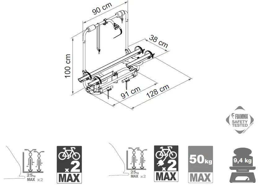 FIAMMA-Caravan-XL-A-Pro-200-Bicycles-Carrier- (3)