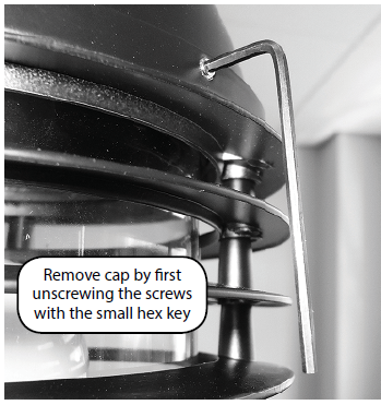 Eterna-B1100BKNL-1100mm-Louvred-Bollard-FIG-1