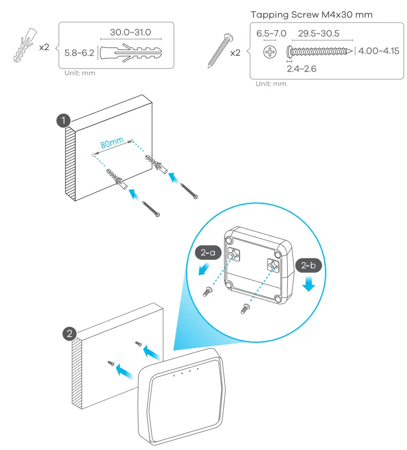 Wall Mounting (Optional)