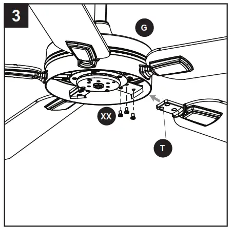 Harbor Breeze 42866 Lindholme Ceiling Fan - Hardware4