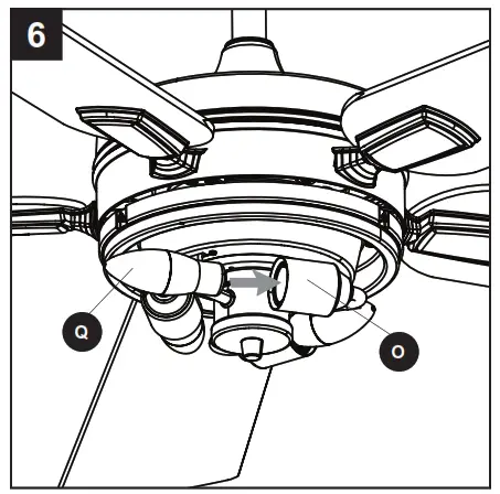 Harbor Breeze 42866 Lindholme Ceiling Fan - Hardware8