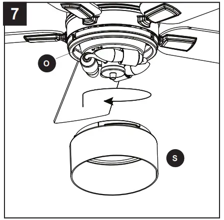 Harbor Breeze 42866 Lindholme Ceiling Fan - Hardware9