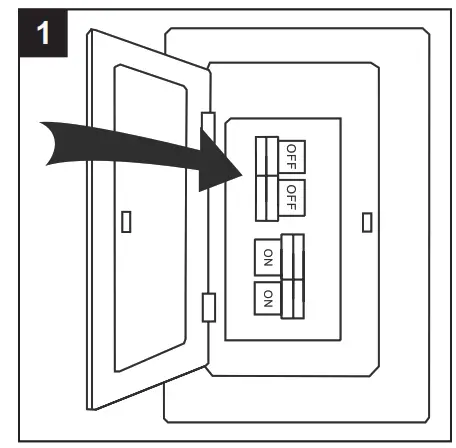 Harbor Breeze 42866 Lindholme Ceiling Fan - switc
