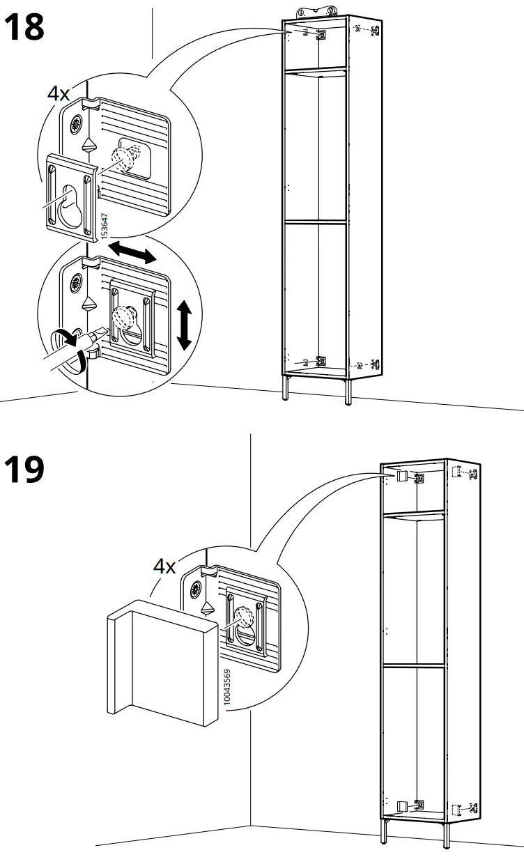 IKEA NYSJON Laundry Cabinet - Assembly 10