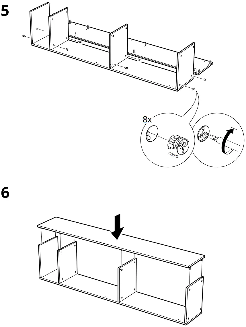 IKEA NYSJON Laundry Cabinet - Assembly 3