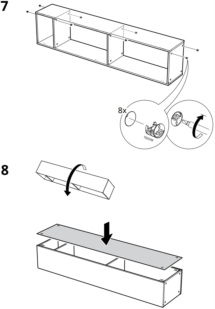 IKEA NYSJON Laundry Cabinet - Assembly 4