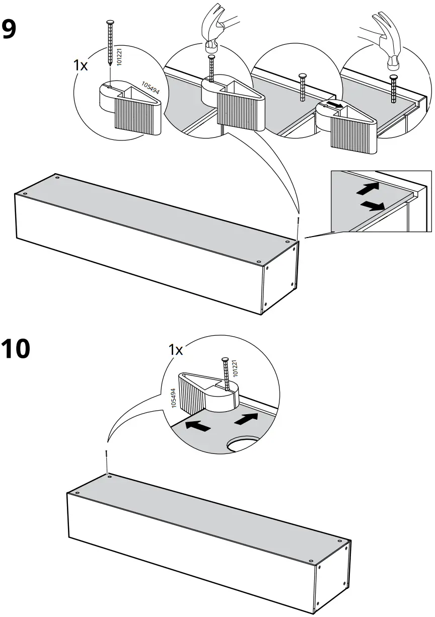 IKEA NYSJON Laundry Cabinet - Assembly 5
