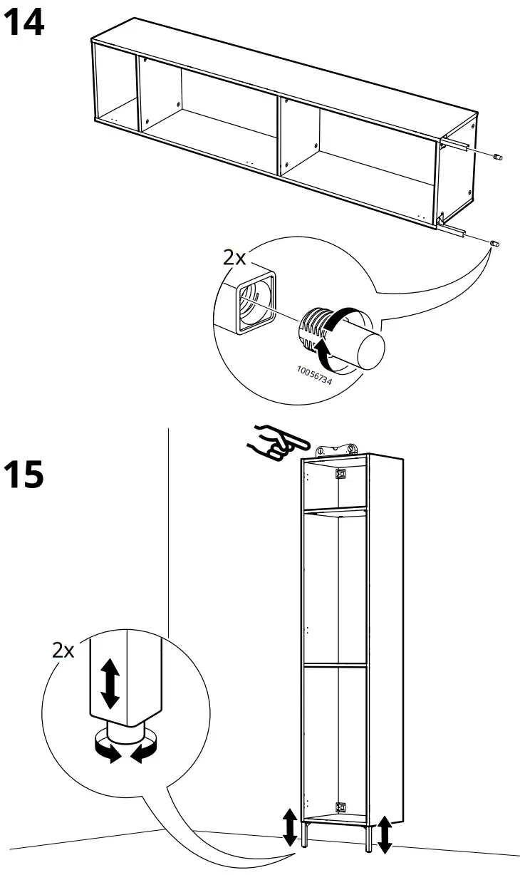 IKEA NYSJON Laundry Cabinet - Assembly 8