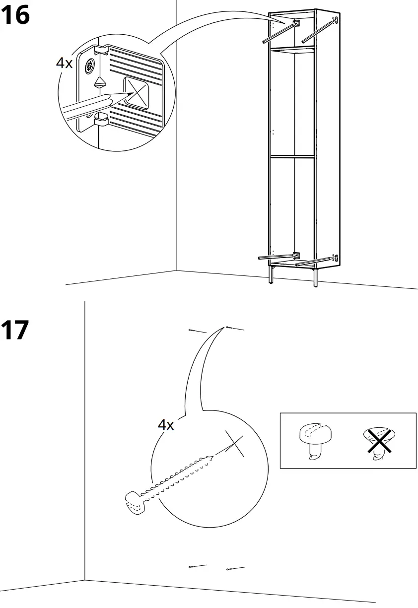 IKEA NYSJON Laundry Cabinet - Assembly 9