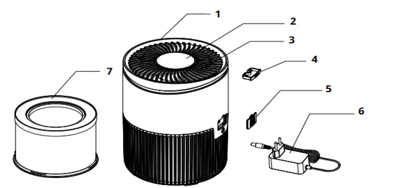 clean-Air-CA-503B-Air-Purifier-Compact-Smart-1