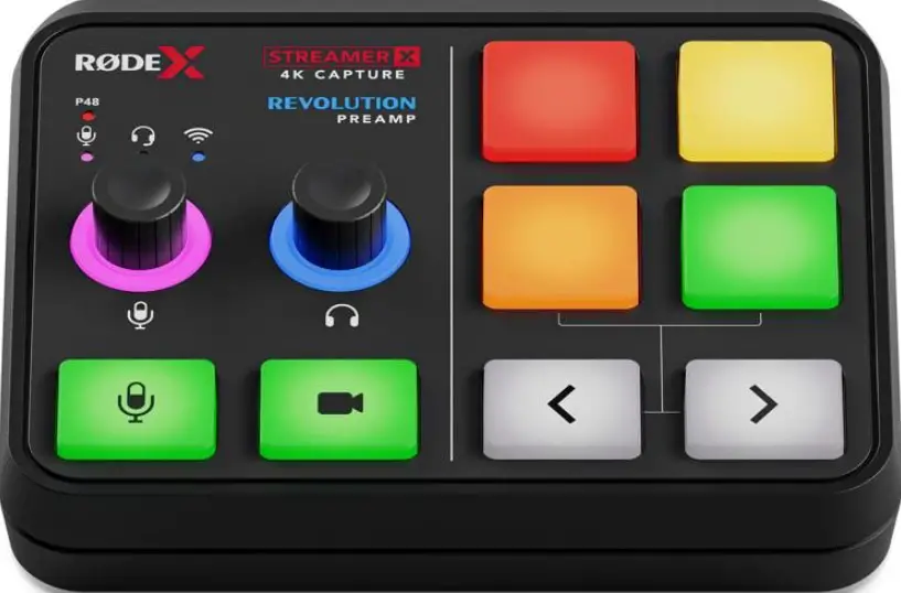 RODEX Streamer X Audio Interface and Video Capture Card