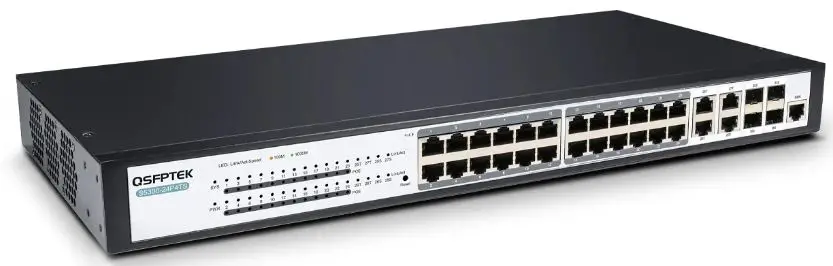 QSFPTEK-S5300-24P4TS-Gigabit-Ethernet-L2-PoE+-Switch-product