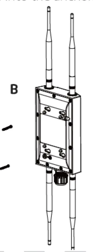 Mounting the Outdoor Access Point