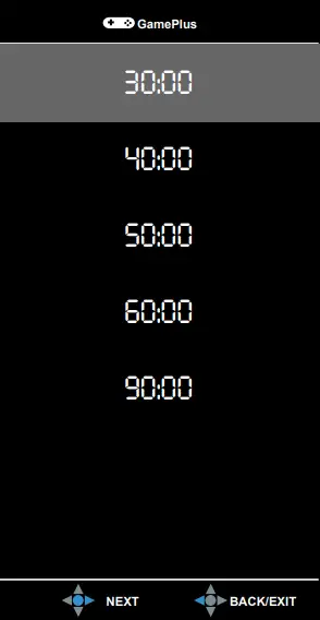 ASUS VP32U - GamePlus Function 3