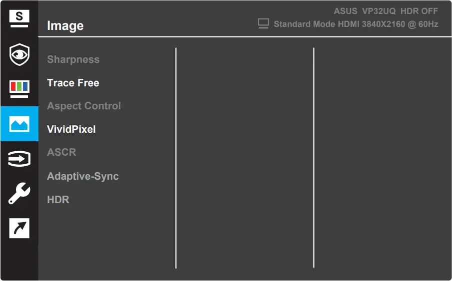 ASUS VP32U - OSD Menu 5
