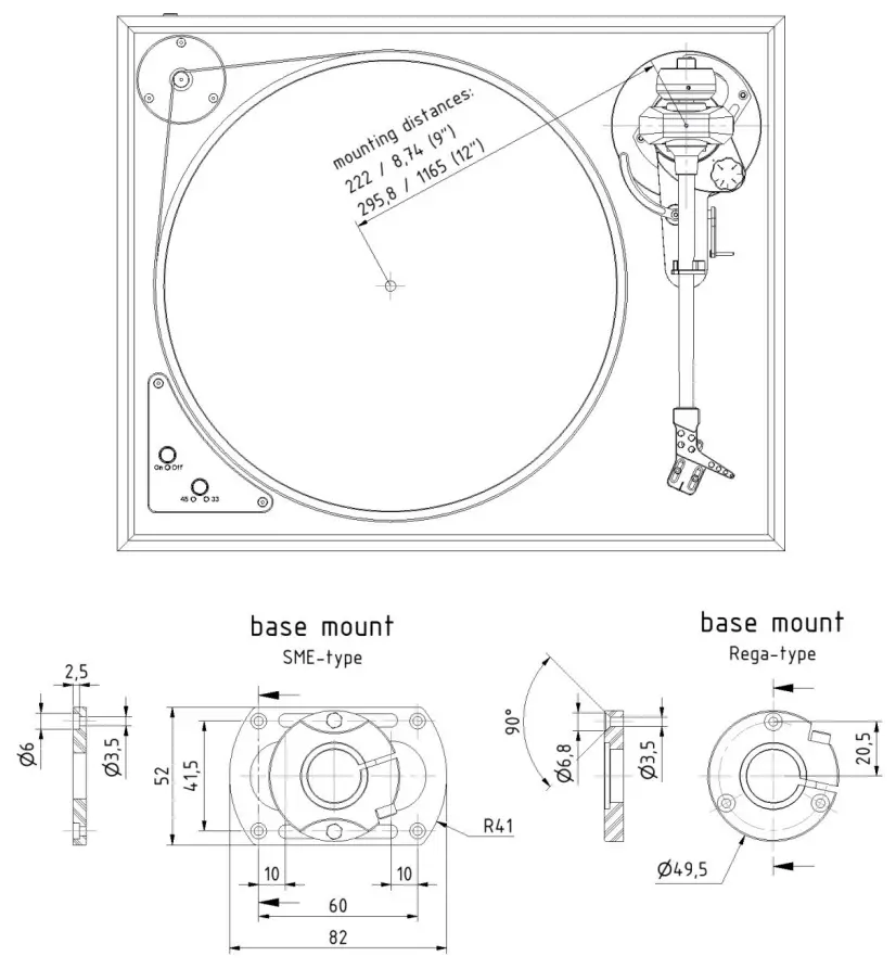 Preparing the arm mounting board