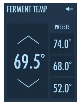 Ss Brewtech FTSs Pro Touch - SET VESSEL NAME1