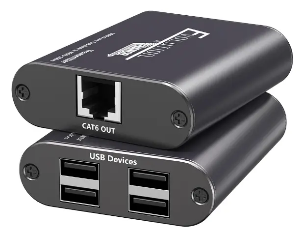 EVOLUTION EVEXUSB2 USB 2.0 Extender Over Cat5e