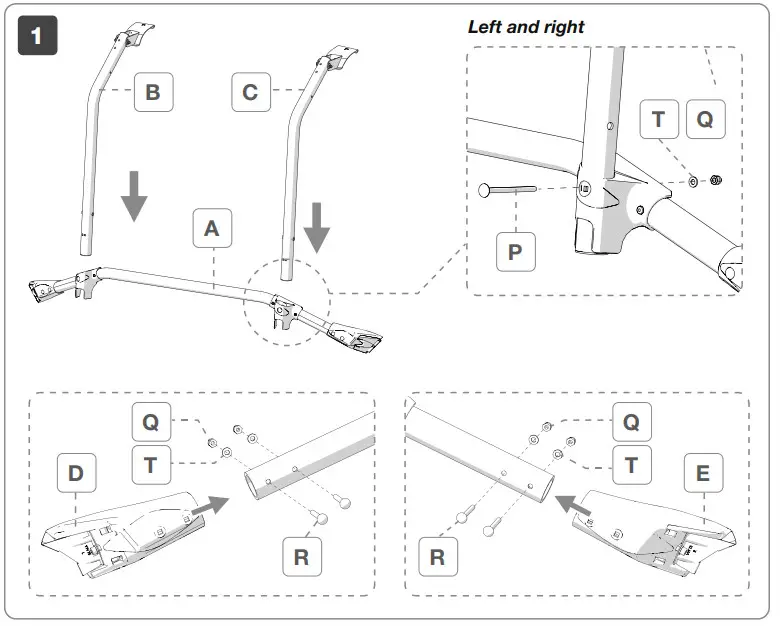 FIAMMA 02096-71A Carry Bike VW T5 Pro -during transport