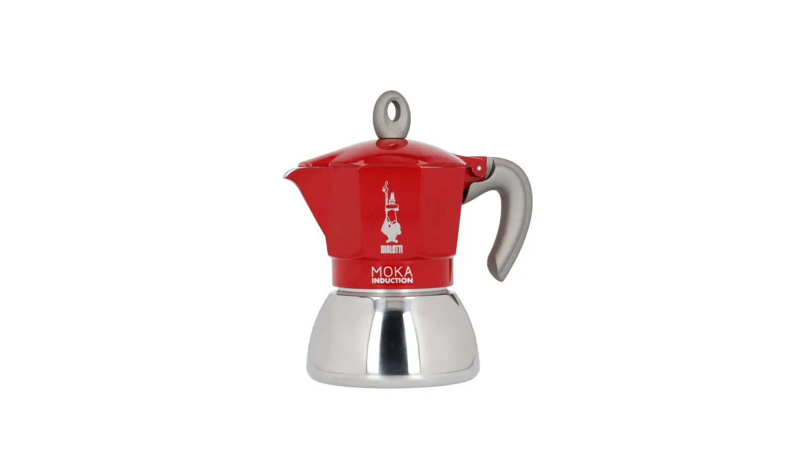 Bialetti Moka Induction Red Stovetop Espresso Maker User Manual