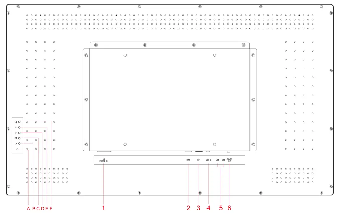 PLANAR PT3270Q Touch LED LCD Monitor 4