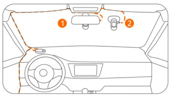 70mai UP04 4G Hardwire Kit - cables