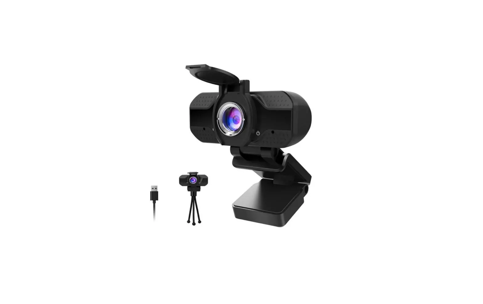 Guorui 1080p Webcam With Microphone And Privacy Cover User Manual