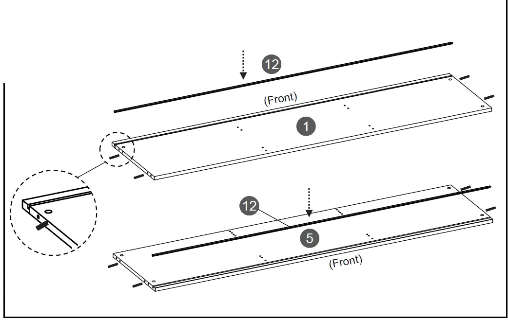 TECHNI MOBILI RTA-910TV-BK Entertainment TV Stand-fig-24