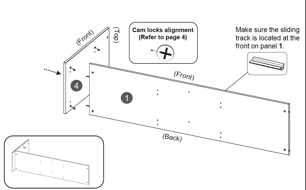 TECHNI MOBILI RTA-910TV-BK Entertainment TV Stand-fig-25