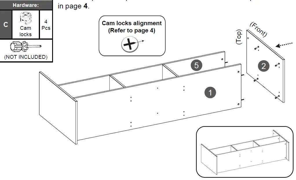 TECHNI MOBILI RTA-910TV-BK Entertainment TV Stand-fig-28