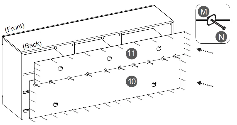 TECHNI MOBILI RTA-910TV-BK Entertainment TV Stand-fig-39