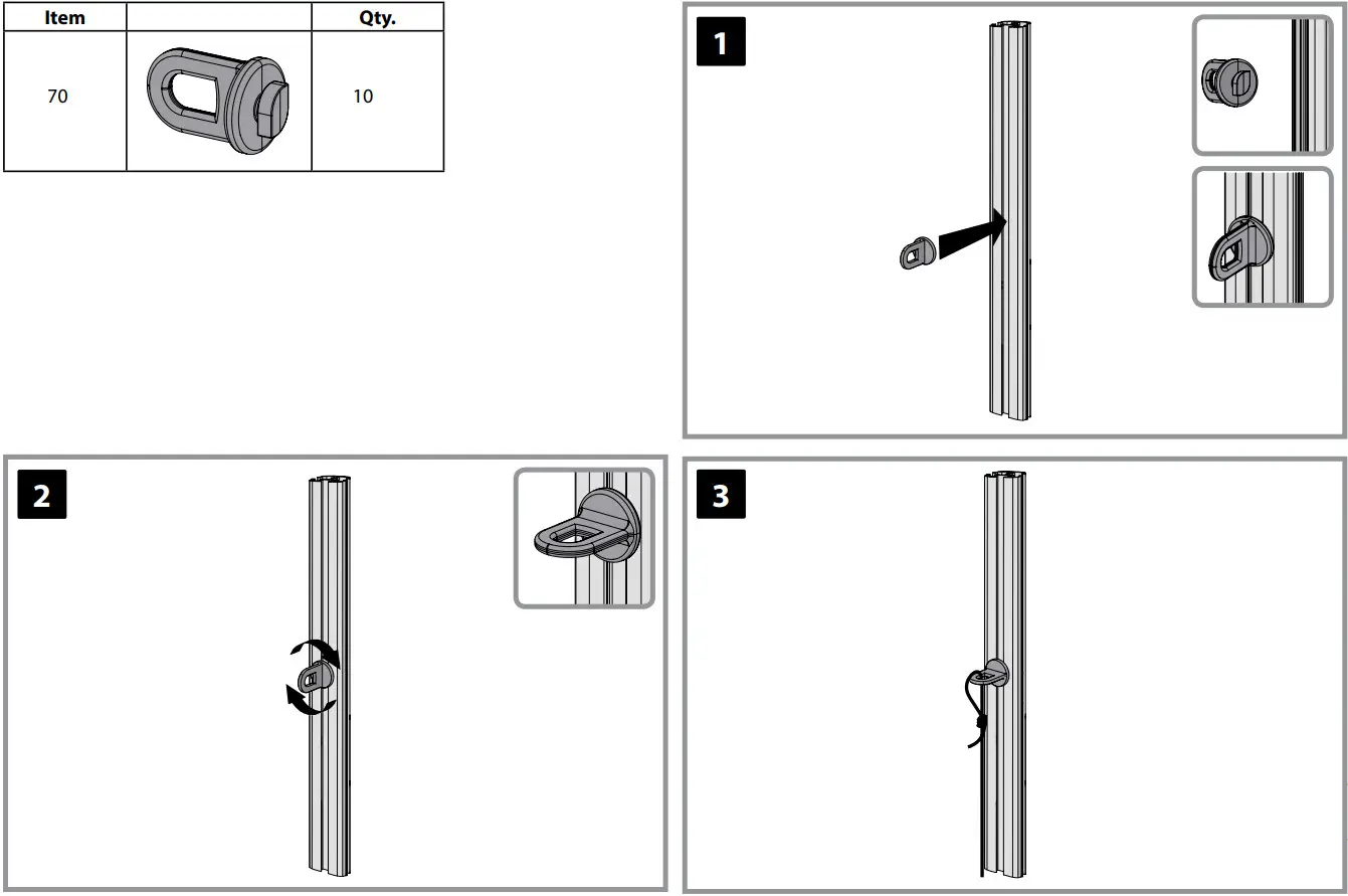 PALRAM MV1 Plant Hangers - Figure