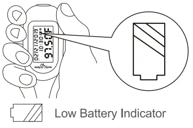 CHANGING THE BATTERY