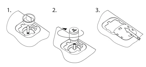 ASKO ODV812 Series Vacuum Drawer - Install oil filter