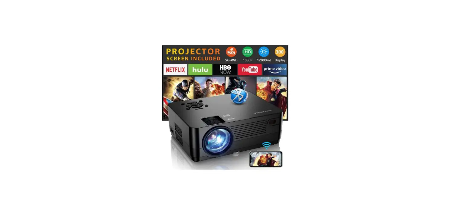 Roconia Q611 Wifi Bluetooth Native 1080p Projector User Manual Roconia Q611 Wifi Bluetooth Native 1080p Projector User Manual