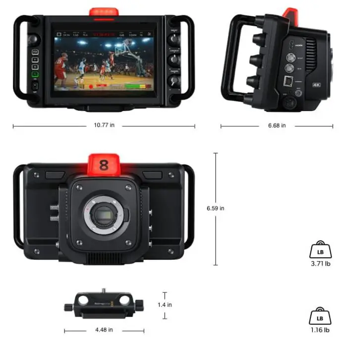 Blackmagic Design G24PDFG2 Studio Camera-fig-1
