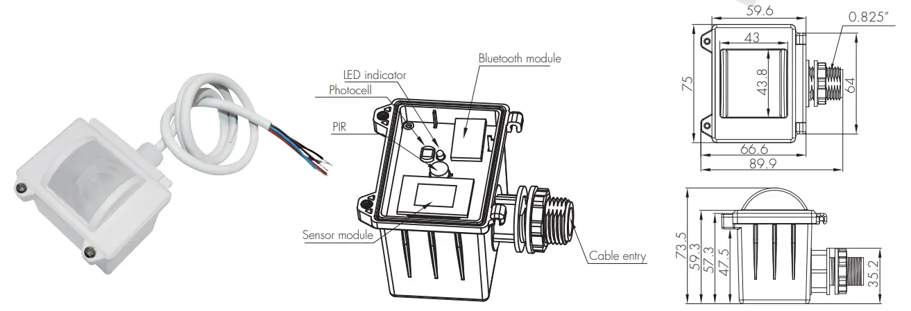 HYTRONIK HIM98 IP65 Dual Sense Sensor with Bluetooth 5 0 SIG Mesh - fig3