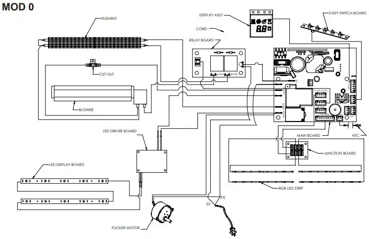 Dimplex BLF5051 Wall Mounted Electric Fireplace-FIG15